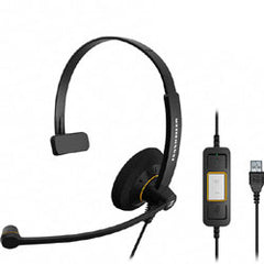 Sennheiser 504546 SC 30 USB ML - Culture Single-Sided Wideband Headset Optimized for Microsoft Lync