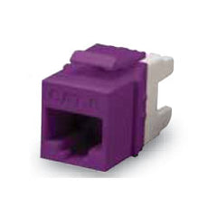 Allen Tel AT66EZ-28 Cat 6 E-Z Jack, Purple