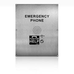 Viking E-1600-02-IPEWP ADA Compliant VoIP Emergency Phone with Built-In Dialer and Digital Voice Announcer
