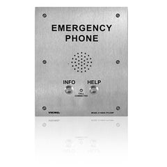 Viking E-1600-TP2IPEWP ADA Compliant VoIP Emergency Phones with Built-In Dialer and Digital Voice Announcer