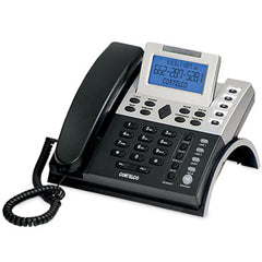 Cortelco 122000-TP2-27S 12 Series Two Line Caller ID Business Telephone with 7.5v AC Adapter