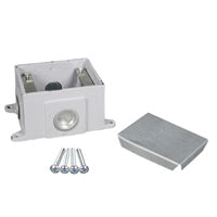 Legrand - Wiremold 880CS1-1 OmniBox Series Single Gang Cast Iron Floor Box