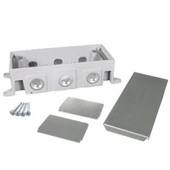 Legrand - Wiremold 880CS3-1 OmniBox Series Three-Gang Cast Iron Floor Box