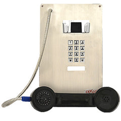 Ceeco IP-SSP-311-F SIP Stainless Steel Panel Phone with Armored Cord and Keypad