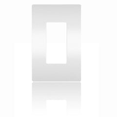 Legrand - Pass & Seymour RWP26W One Gang Screwless Wallplate