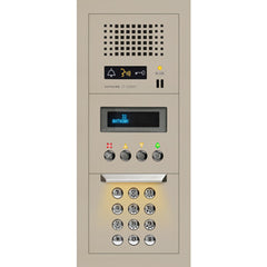 Aiphone GTA-DESB 1x3 Modular Audio Entrance Station with Digital Directory