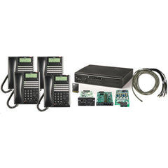 NEC BE117450 SL2100 Digital Quick-Start Kit with (4) 24 Button Telephones
