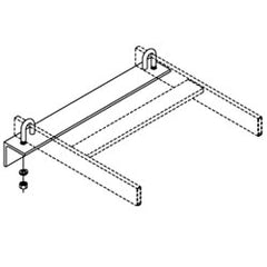Chatsworth Products 11308-701 J-Bolt Kit for Cable Runway (Black)
