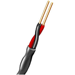 Aiphone 851602DBW10C 2 Conductor 16 AWG Direct Burial with Water Blocking Tape Barrier 1,000 Feet