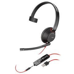 Plantronics 207577-01 Blackwire 5210 Monaural USB-A Headset