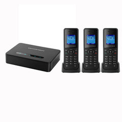 Grandstream DP-DECT-3 DECT VoIP System with Base and 3 Handsets