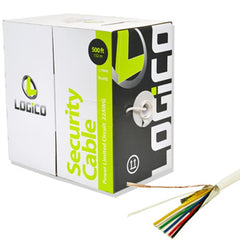 LOGiCO PLC4261 Security Alarm Shielded 22/6 Stranded Wire 500ft