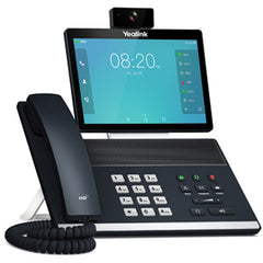 Yealink VP59 Smart Video Phone with 8-Inch Touch Screen, 1080p HD Camera, and Android OS