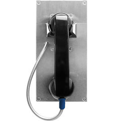 Viking K-1900-712L-IP Vandal Resistant VoIP Panel Phone with 12" Armored Handset Cord