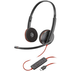 Plantronics 213935-01 Blackwire 3320 USB-C Binaural Headset