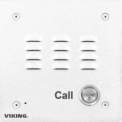 Viking E-10-WHA Entry Phone with White Aluminum Faceplate