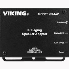 Viking PSA-IP Convert any 8 Ohm, 25V, or 70V Analog Paging Speaker to an IP