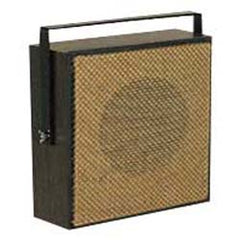 Valcom V-1066A-W Light Brown Open-Weave Grille Talkback Corridor Speaker (White)