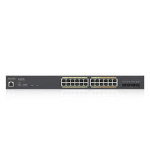 EnGenius ECS2528FP Cloud Managed 24-Port Multi-Gigabit PoE+ Switch with 410W Power Budget
