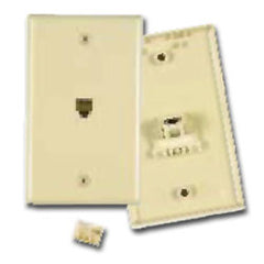 Allen Tel AT316 E-Z Flush Phone Wall Jack