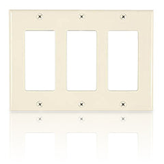 Allen Tel AT60-3 Designer Series Three Gang Wall Plate