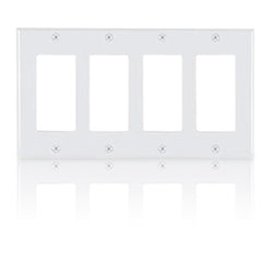 Allen Tel AT60-4 Designer Series Four Gang Wall Plate