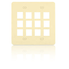 Allen Tel AT30D-12 Versatap Twelve Port Duplex Faceplate