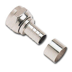 Allen Tel CT715 Male CATV Connector with 1/4" Ring for RG-6 PVC Cable