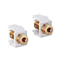 Leviton 40837-B Banana Jack, Gold Plated