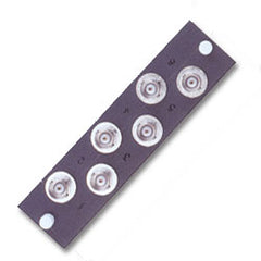 Leviton 5F100-BNC BNC Mounting Plate, 6-pack, loaded