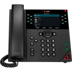 Poly VVX 450 12-Line IP Phone with HD Voice and Acoustic Fence