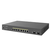 EnGenius ECS2510FP Cloud Managed 8-Port Multi-Gigabit PoE+ Switch with 240W Power Budget