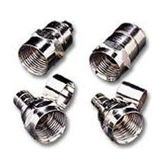 Leviton 40985 Crimp-On F-Connector (Bag of 100)