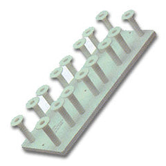 Allen Tel GB187B1 Color Coded Mushroom Backboard (6-5/8" x 17")