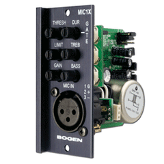Bogen MIC1X Transformer-Balanced Microphone Input Module with XLR Connector