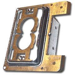 Erico MP1S New Constructed Single Low Voltage Mounting Bracket