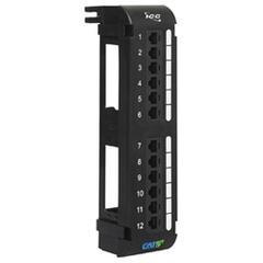 ICC ICMPP12V5E HiPerlink 1000 - Cat 5e Vertical Patch Panel 12 Port