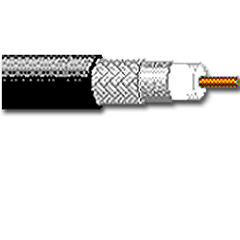Belden 9104 20 AWG Solid Bare Copper Coaxial Cable, 1000'