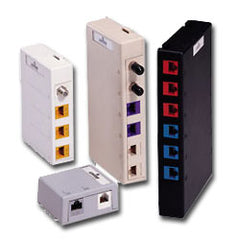 Leviton 41089 QuickPort 1, 2, 4, 6 and 12 Port Surface Mount Housing