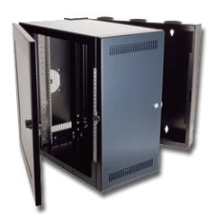 Chatsworth Products 11901 Cube-iT PLUS Wall-Mount Cabinet with Solid Plexiglas Door 18" D 24" W