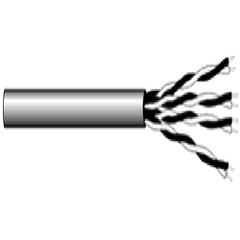 Genesis Cable 50321306 Category 3 Voice and Data - 3 Pair/Riser Rated (1000')