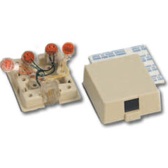 Suttle 625A2-4NS-50RC Surface Mount Jack - 6P4C with ScotchLok & CorroShield