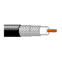 Belden 8281F 22 AWG Bare Compacted Copper Coaxial Cable, 1000'