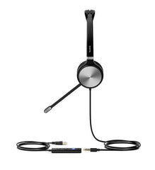 Yealink UH36 Dual Teams Certified Wired Headset with Noise-Cancelling Microphone