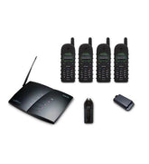 EnGenius DURAFON-PRO-PIA Multi-Line Phone System with Four Handsets, Long-Range Capability, and Rugged Design