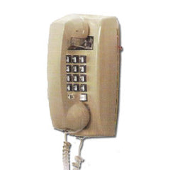 Cortelco 2554-VBA-27F 2554 Series Fully Modular Wall Phone with Flash and Message Waiting