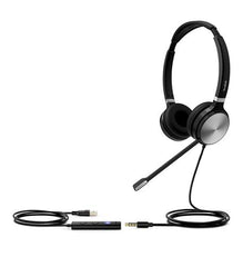 Yealink UH36 Dual Teams Certified Wired Headset with Noise-Cancelling Microphone