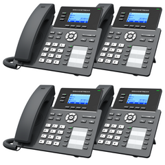 Grandstream GRP2604 VoIP Phone Budget-Friendly Bundle With 1 Year Free Phone Service
