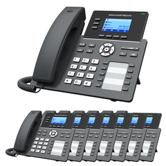 Grandstream GRP2604 VoIP Phone Budget-Friendly Bundle With 1 Year Free Phone Service