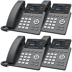 Grandstream GRP2612 VoIP Phone Standard Office Bundle With 1 Year Free Phone Service